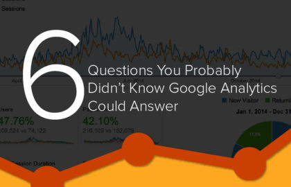 6 Questions You Probably Didn’t Know Google Analytics Could Answer