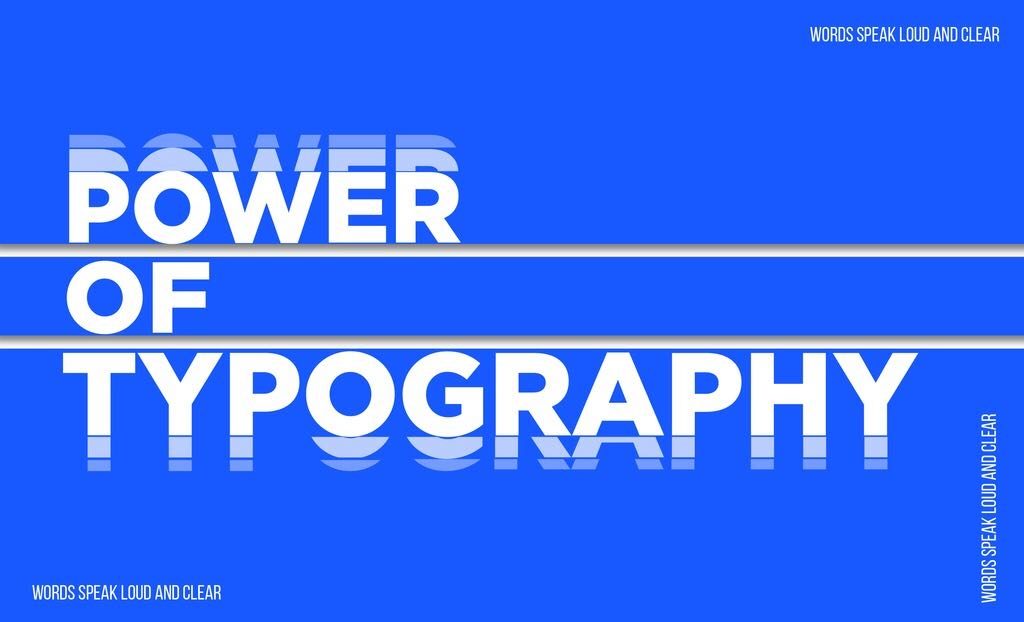 power of typography
